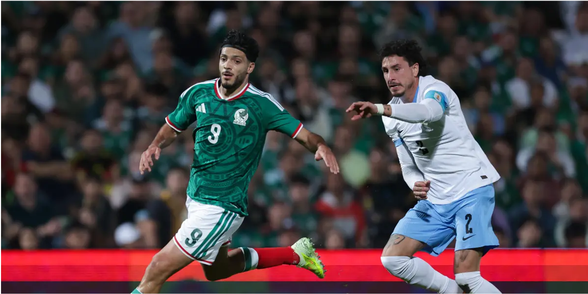 México no puede con Uruguay y suma su quinto partido seguido sin ganar