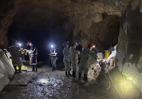 Continúan trabajos en mina Santa Fe- ya van 79 metros perforados