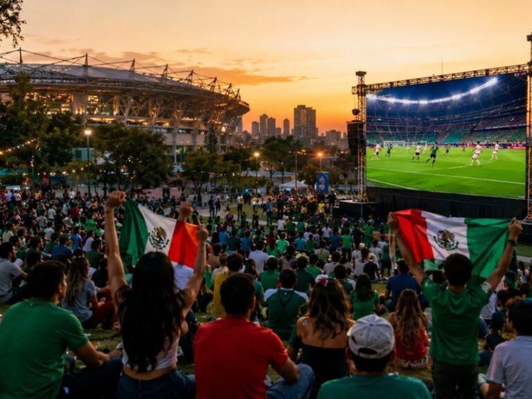 CDMX transmitirá gratis partidos del Mundial 2026 en espacios públicos
