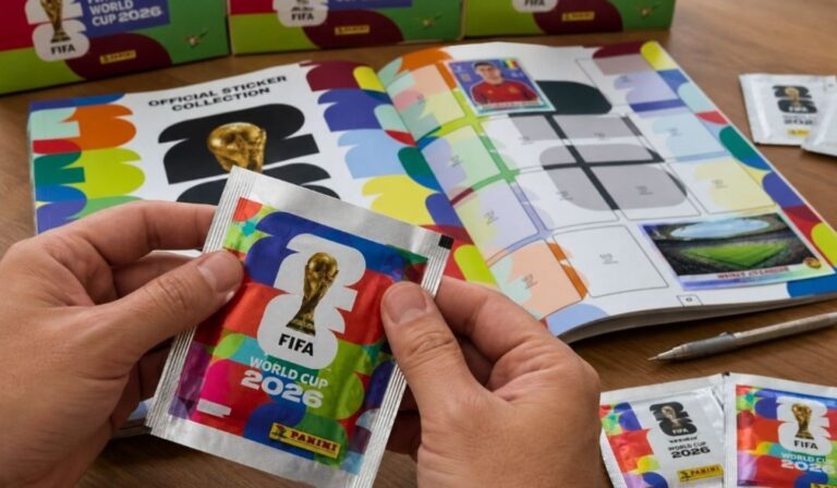 Panini lanza paquete con 120 estampas para actualizar álbum del Mundial 2026