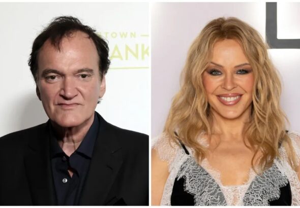 Tarantino y Kylie Minogue juntos en nueva película ‘Tangled Up in Blue’