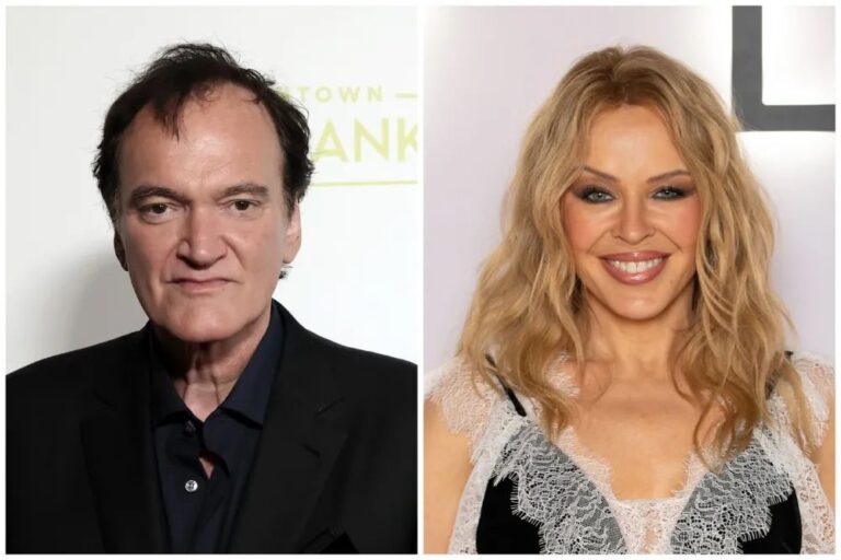Tarantino y Kylie Minogue juntos en nueva película ‘Tangled Up in Blue’