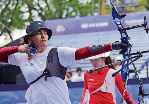 Alejandra Valencia conquista tres oros y sueña con Los Ángeles 2028