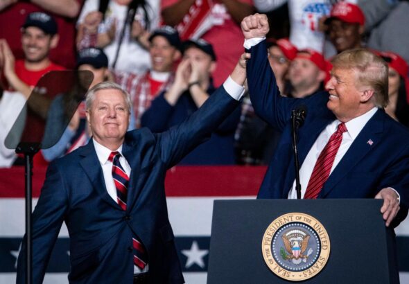 Muere Lindsey Graham, senador republicano y aliado de Donald Trump