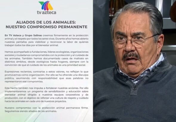 TV Azteca anuncia programa sobre bienestar animal tras polémica de Pedro Sola