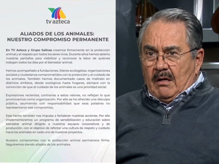 TV Azteca anuncia programa sobre bienestar animal tras polémica de Pedro Sola
