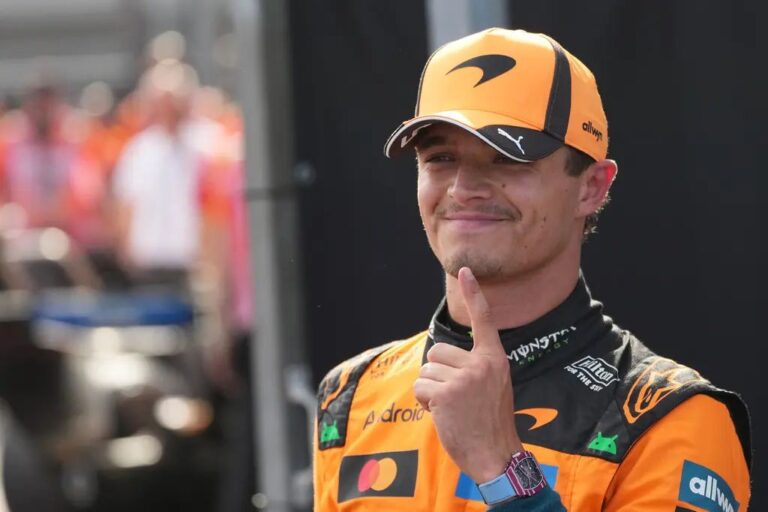 ¡Volvió a ganar! Lando Norris se impone en Hungría y rompe su mala racha en la F1