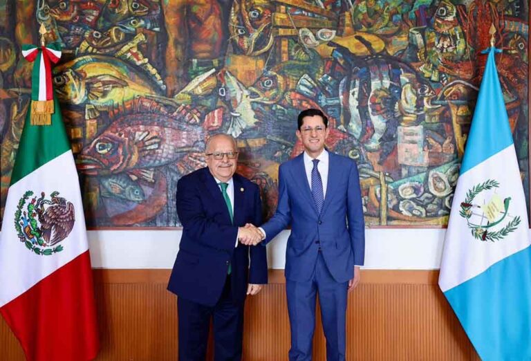 México y Guatemala acuerdan plan de seguridad y conectividad para 2027