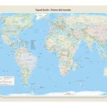 ONU impulsa nuevo mapa mundial que muestra mejor el tamaño de continentes